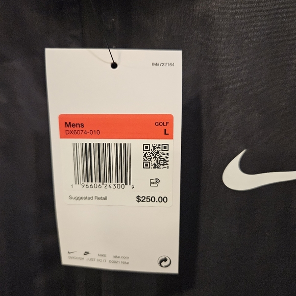 Nike Storm-FIT ADV Waterproof Full-Zip Golf Jacket Men's LARGE - Picture 3 of 3